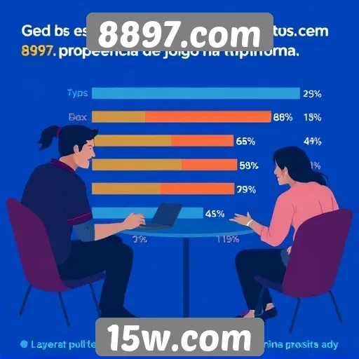 Estatísticas de usuários ativos em 8897.com