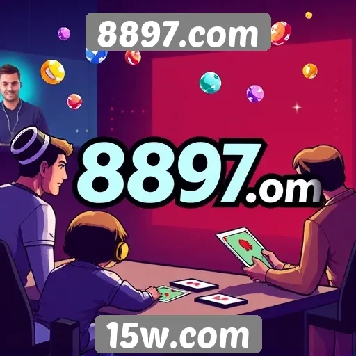 Comunidade e interatividade entre jogadores no 8897.com